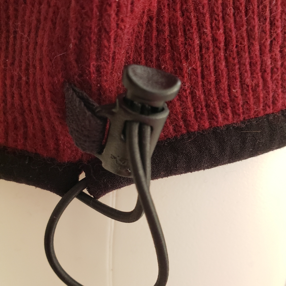 Eastern Mountain Sports 1/4 Zip Small Red Sweater - Picture 7 of 7